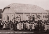 Inaugurao da casa da comunidade em 1930 - 1974 foi demolida Crditos: Famlia Kuchenbecker